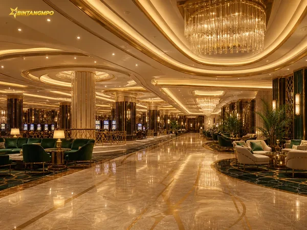 Tampilan meja Mini Baccarat dengan pilihan taruhan Banker, Player, dan Tie